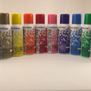 Edible Spray Colors - Metallic